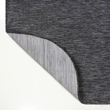 Miles Modern Minimalist Radius Corner Solid Indoor/Outdoor Area Rug